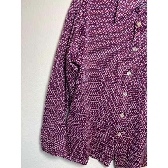 Vintage Disco 70s TownCraft Penneys Mens Long Sleeve Button Down disco shirt - Picture 7 of 16